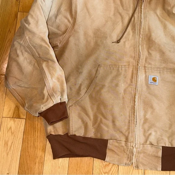 Vintage 90’s carhartt work jacket large - Picture 2 of 9